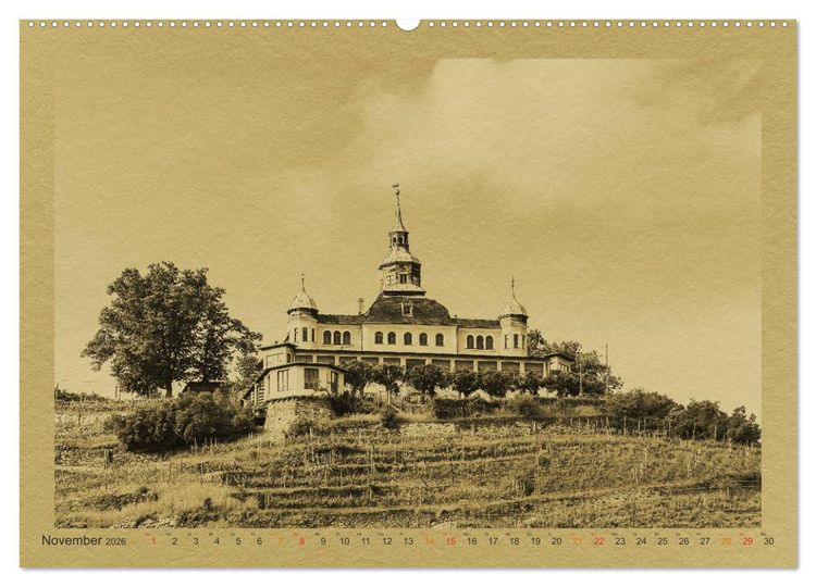 Produktbild: Radebeul - Ein Kalender im Zeitungsstil (hochwertiger Premium Wandkalender 2026 DIN A2 quer), Kunstdruck in Hochglanz