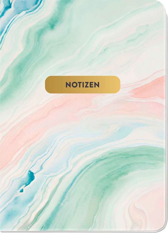 Produktbild: Notizheft Blumengl&uuml;ck Pastell