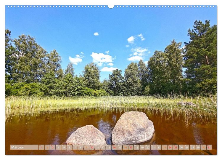 Produktbild: Schweden im Sommer (Wandkalender 2026 DIN A2 quer), CALVENDO Monatskalender