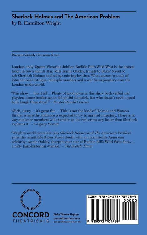 Produktbild: Sherlock Holmes and the American Problem