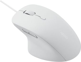 Produktbild: RAPOO N500Silent.WHITE Wired Optical Mouse
