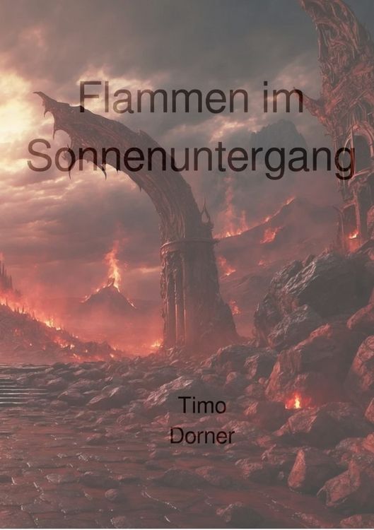 Produktbild: Flammen im Sonnenuntergang