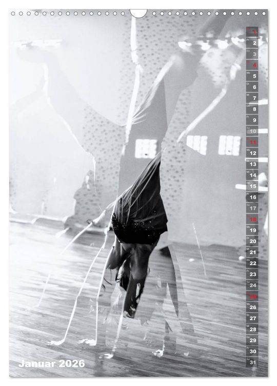 Produktbild: TANZ! (Wandkalender 2026 DIN A3 hoch), CALVENDO Monatskalender