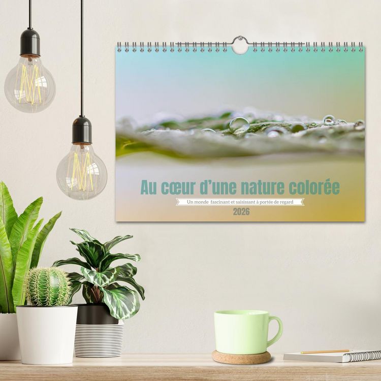 Produktbild: Au c&oelig;ur d&rsquo;une nature color&eacute;e (Calendrier mural 2026 DIN A4 vertical), CALVENDO calendrier mensuel