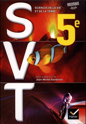 Produktbild: SVT, sciences de la vie et de la Terre 5e: livre de l'&eacute;l&egrave;ve