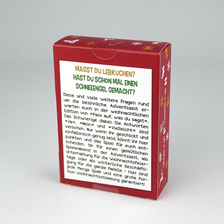 Produktbild: Pass auf, was du sagst &ndash; Die Weihnachtsedition