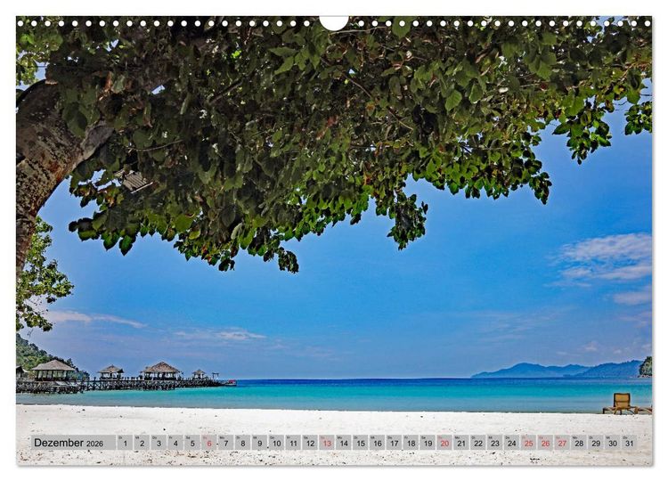 Produktbild: Malaysia-Impressionen (Wandkalender 2026 DIN A3 quer), CALVENDO Monatskalender