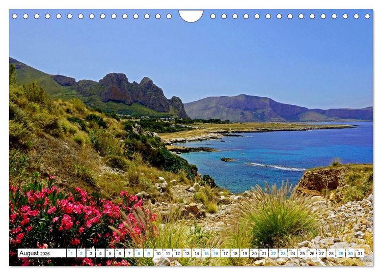 Produktbild: Sizilien - Nordwesten (Wandkalender 2026 DIN A4 quer), CALVENDO Monatskalender