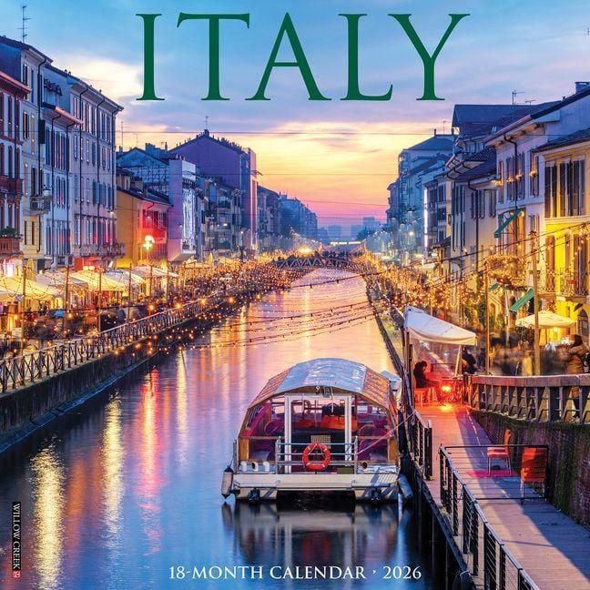 Produktbild: Italy 2026 Wall Calendar