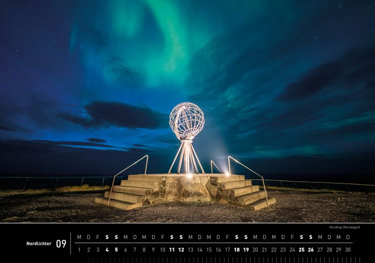 Produktbild: Nordlichter Premiumkalender 2027