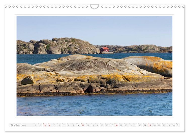 Produktbild: Bohusl&auml;n. Sk&auml;rhamn - R&ouml;nn&auml;ng - Marstrand (Wandkalender 2026 DIN A3 quer), CALVENDO Monatskalender