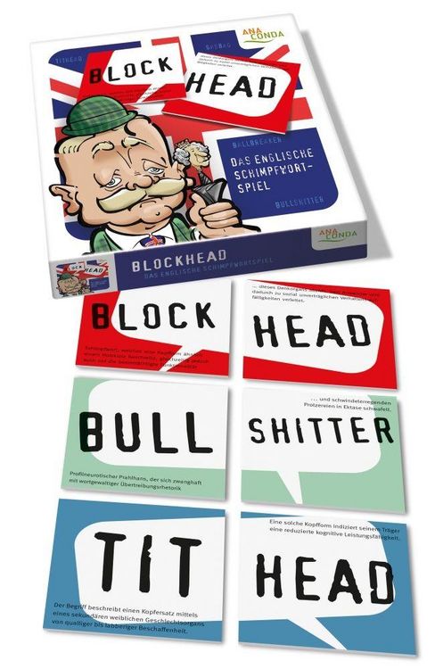 Produktbild: Blockhead - Das englische Schimpfwortspiel