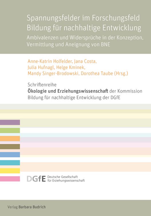 Produktbild: Spannungsfelder im Forschungsfeld Bildung f&uuml;r nachhaltige Entwicklung