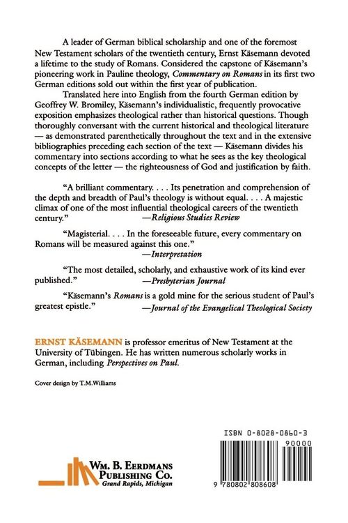 Produktbild: Commentary on Romans