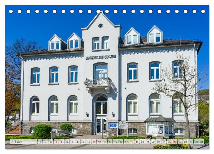 Produktbild: Bad Berleburg Impressionen (Tischkalender 2026 DIN A5 quer), CALVENDO Monatskalender