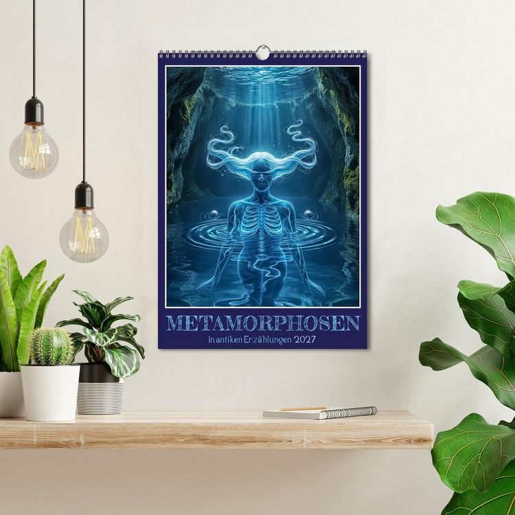 Produktbild: Metamorphosen in antiken Erz&auml;hlungen (Wandkalender 2027 DIN A3 hoch), CALVENDO Monatskalender