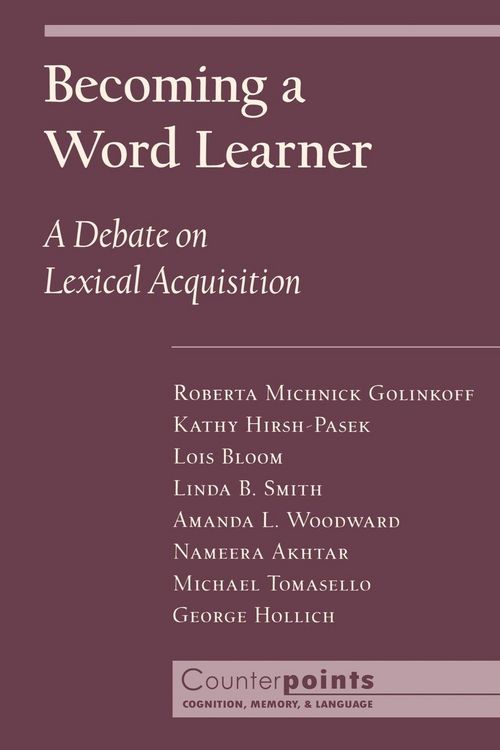 Produktbild: Becoming a Word Learner