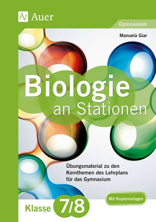 Produktbild: Biologie an Stationen 7-8 Gymnasium