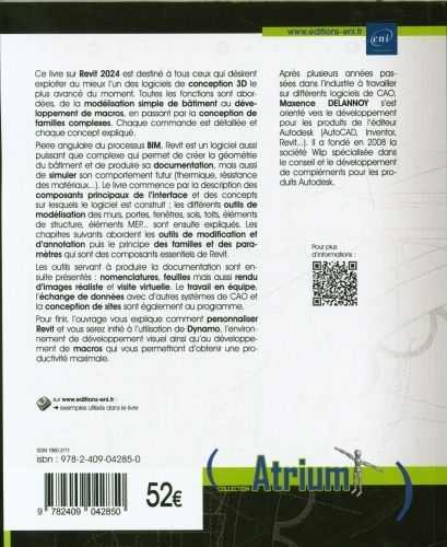 Produktbild: Revit 2024 : conception de b&acirc;timent