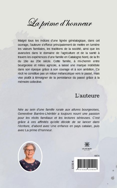 Produktbild: Barr&egrave;re-Lh&eacute;ritier, G: Prime d'honneur