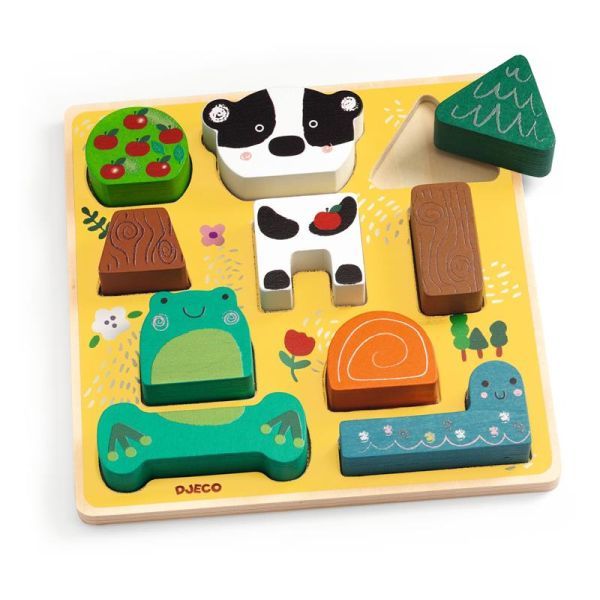 Produktbild: Puzzle: 2in1 Match Happy