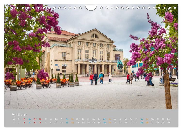 Produktbild: Weimar - das kulturelle Erbe (Wandkalender 2026 DIN A4 quer), CALVENDO Monatskalender