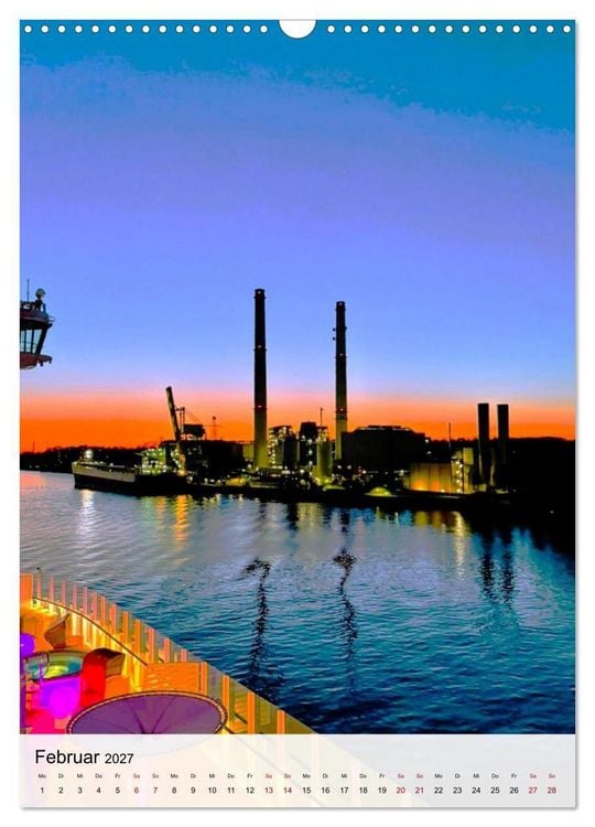 Produktbild: Auf Kreuzfahrt nach S&uuml;dnorwegen (Wandkalender 2027 DIN A3 hoch), CALVENDO Monatskalender