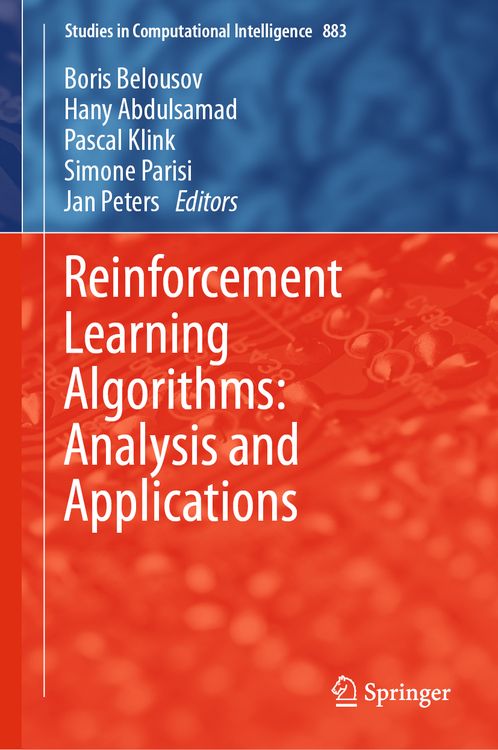 Produktbild: Reinforcement Learning Algorithms: Analysis and Applications