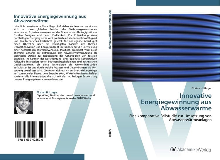 Produktbild: Innovative Energiegewinnung aus Abwasserw&auml;rme