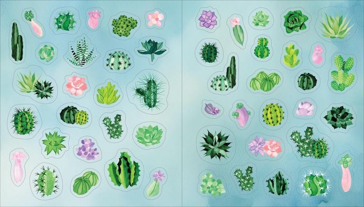 Produktbild: A Plant Lover's Sticker Book