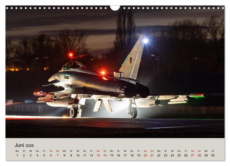 Produktbild: Kampfjet Eurofighter Typhoon (Wandkalender 2026 DIN A3 quer), CALVENDO Monatskalender