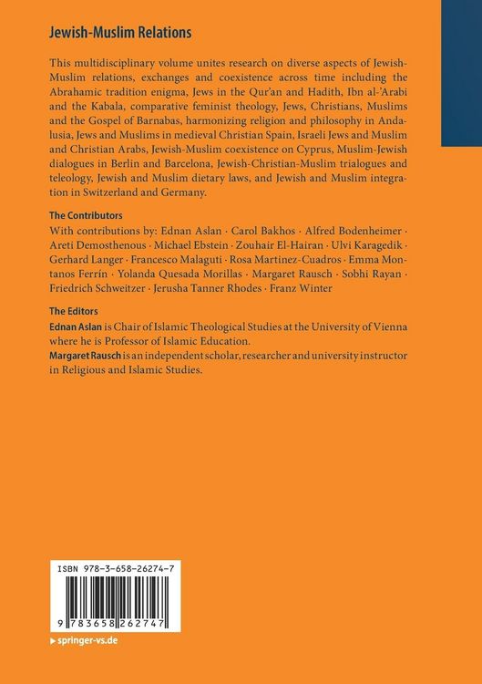 Produktbild: Jewish-Muslim Relations