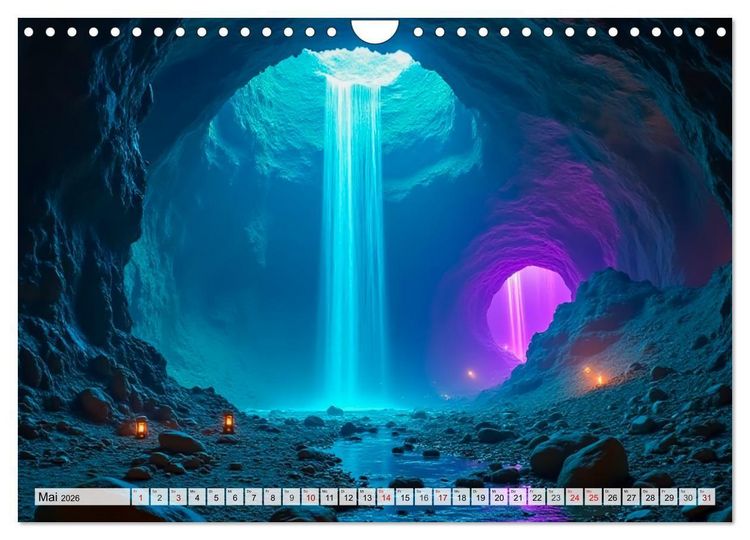 Produktbild: Fabelhafte Orte &ndash; Landschaften aus M&auml;rchen und Sagen (Wandkalender 2026 DIN A4 quer), CALVENDO Monatskalender