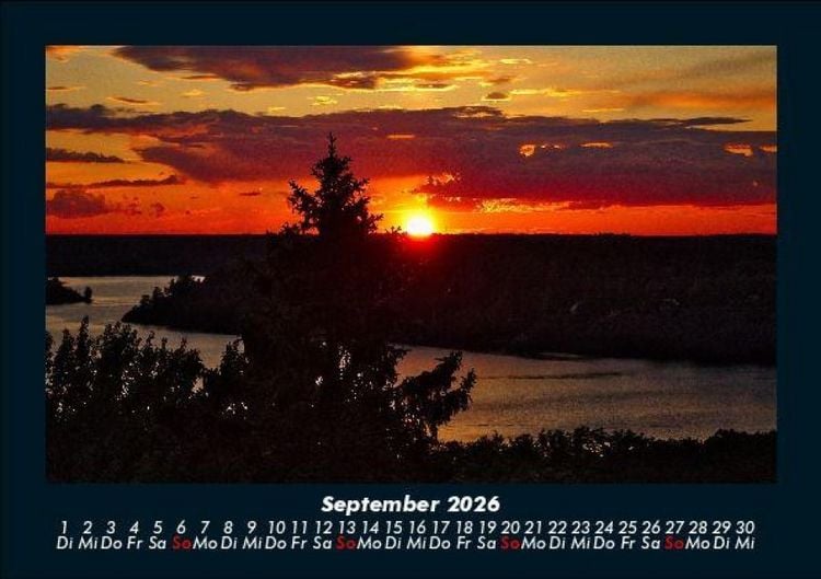 Produktbild: Sonnenunterg&auml;nge 2026 Fotokalender DIN A5