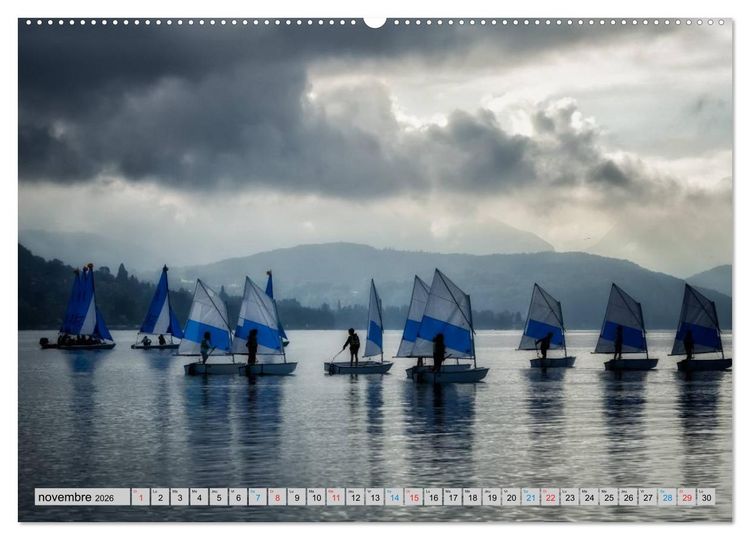 Produktbild: Un automne en Haute-Savoie (Calendrier mural 2026 DIN A2 vertical) calendrier de bureau