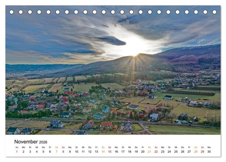 Produktbild: Naturparadies Polen (Tischkalender 2026 DIN A5 quer), CALVENDO Monatskalender
