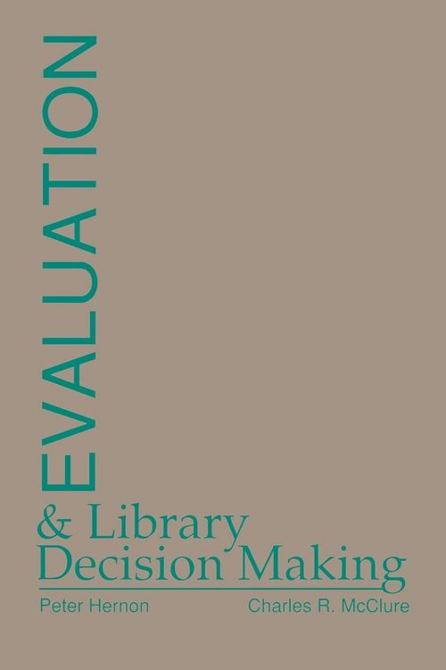 Produktbild: Evaluation and Library Decision Making