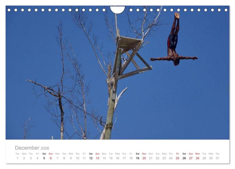 Produktbild: JAMAICA Reggae and the natural paradise (Wall Calendar 2026 DIN A4 landscape), CALVENDO 12 Month Wall Calendar