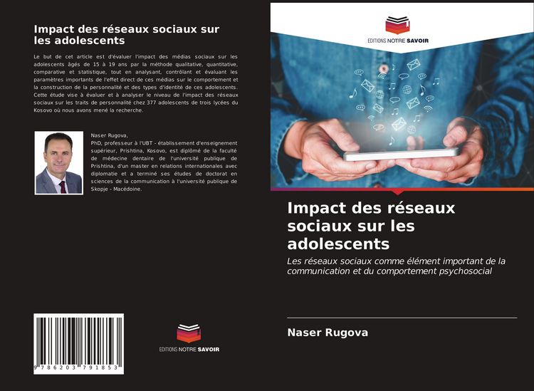 Produktbild: Impact des r&eacute;seaux sociaux sur les adolescents