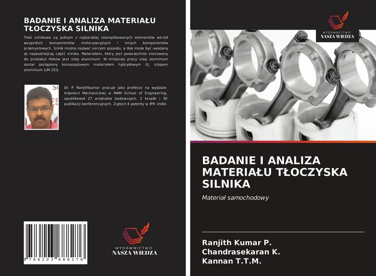 Produktbild: BADANIE I ANALIZA MATERIA&iquest;U T&iquest;OCZYSKA SILNIKA
