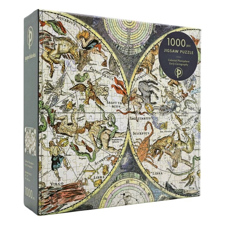 Produktbild: Puzzle, Himmlische Karte, 1.000 Teile
