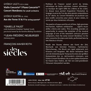 Produktbild: Ligeti: Violin Concerto - Concert Rom&iquest;nesc - Piano