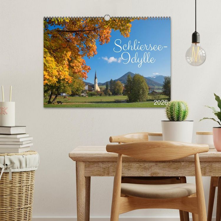 Produktbild: Schliersee-Idylle (Wandkalender 2026 DIN A3 quer), CALVENDO Monatskalender