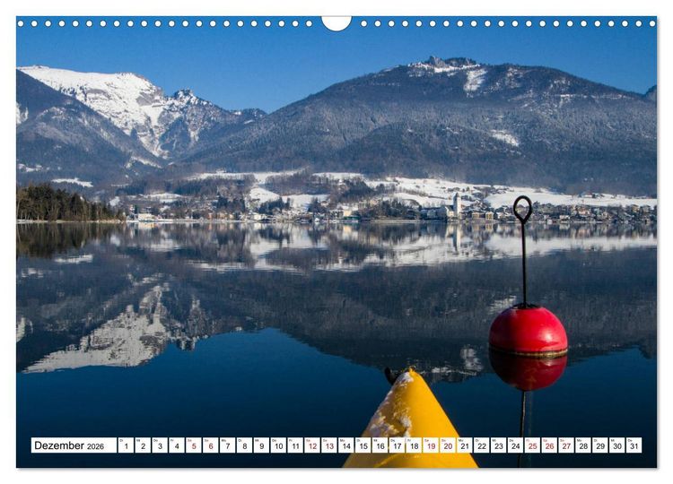 Produktbild: Kajaktour am Wolfgangsee (Wandkalender 2026 DIN A3 quer), CALVENDO Monatskalender