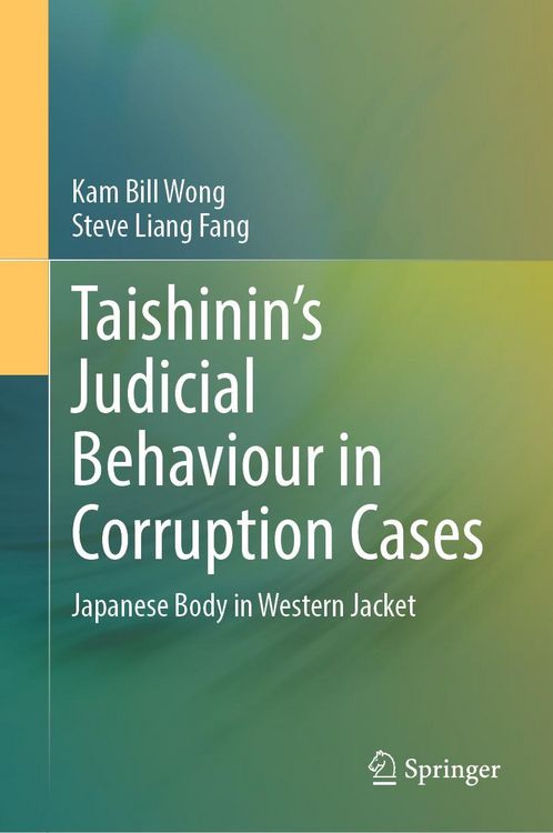 Produktbild: Taishinin's Judicial Behaviour in Corruption Cases