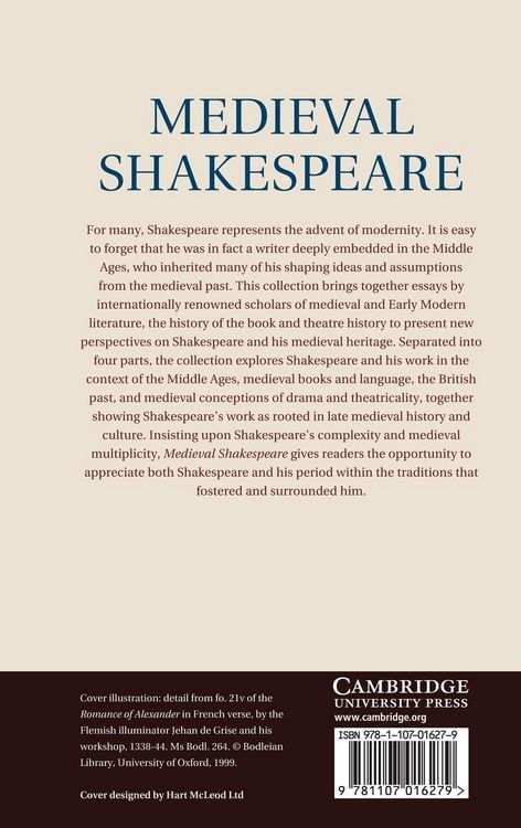 Produktbild: Medieval Shakespeare