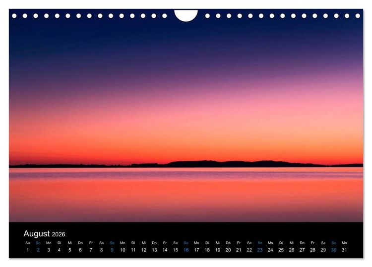 Produktbild: Sonnenunterg&auml;nge (Wandkalender 2026 DIN A4 quer), CALVENDO Monatskalender