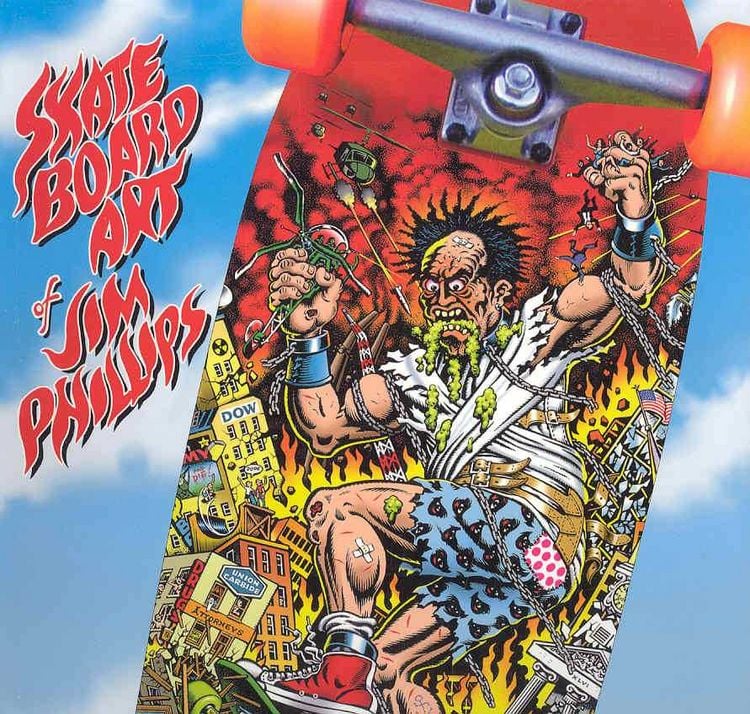 Produktbild: The Skateboard Art of Jim Phillips