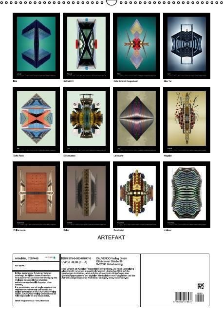 Produktbild: Artefakt (Wandkalender immerw&auml;hrend DIN A2 hoch)