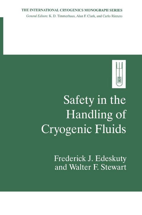 Produktbild: Safety in the Handling of Cryogenic Fluids